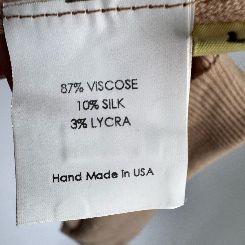 Enza Costa Maxi Silk Blend Ribbed Jersey Tank Dress in Tan Size Large - Picture 8 of 10